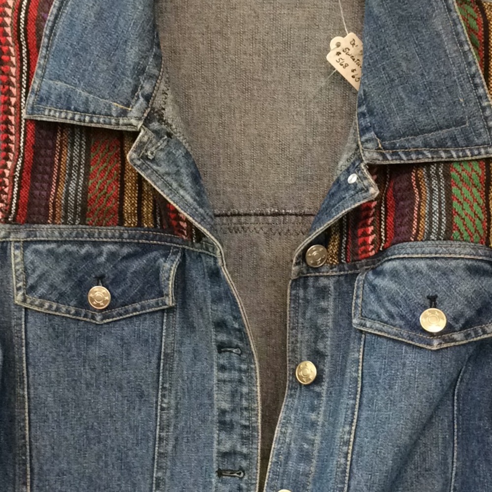 Designer jean jacket - Picture 2 of 4